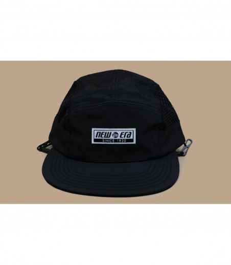 black 5 panel cap New Era